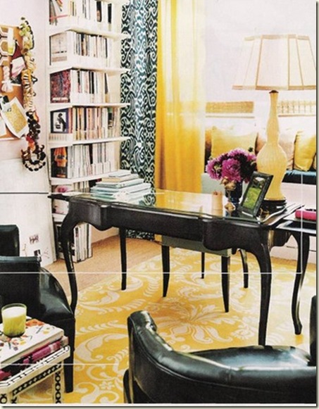 Jessica Clair yellow office