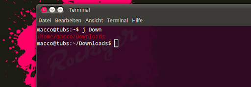 Ubuntu-Autojump in Action