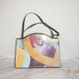 Color Block Purse 8" x 6" # 107