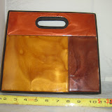 Bronze Color Block Purse# 151