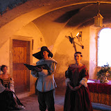 Rappresentazione in costume a Castel Noarna