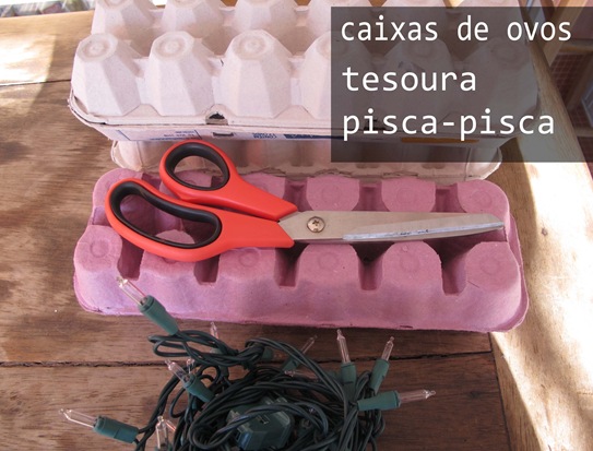 reciclar caixa ovos