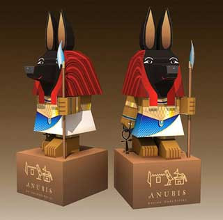 Anubis Papercraft