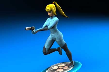 metroid – samus aran zero suit