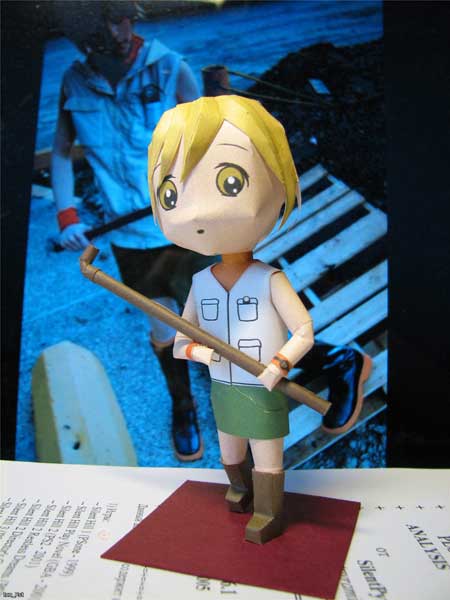 Silent Hill 3 Papercraft Chibi Heather
