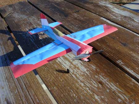 Remote Control Papercraft Airplane