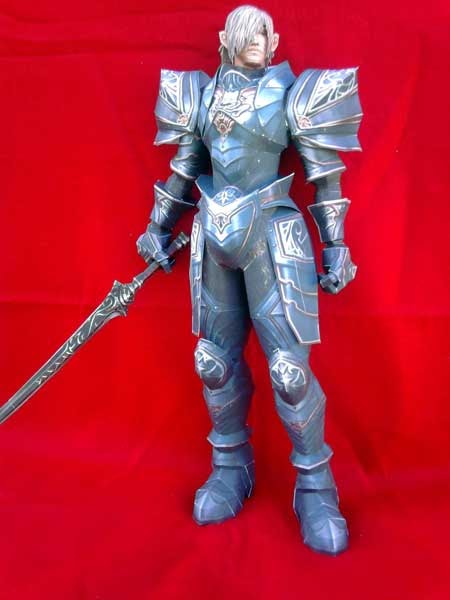Lineage 2 - Male Human Knight ~ Paperkraft.net - Free Papercraft, Paper