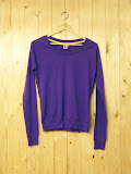 thokkthokk organic longsleeve purple