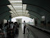Inside the Maglev station. The Maglev runs from Pudung to the airport. It reaches speeds of over 400 Km/hr.