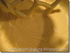 Mixed cake batter Mixed cake batter