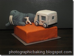 Finished cake Finished cake