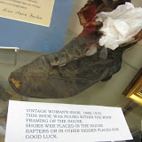 Antique Shoe from Thomas Smith House in Agawam