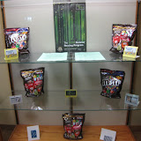 Go Green At Your Library Teen Summer Reading Program Display of Prizes