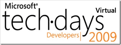 Microsoft Virtual Tech.Days for Developers 2009