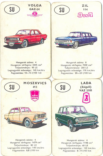 Autóskártyák 1960-1990 | Veterán Zsiguli, Veterán Lada, Retro Zsiguli