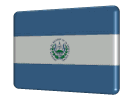 El Salvador flag animation