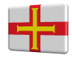 Rotated Guernsey flag
