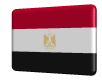 Rotated Egypt flag