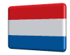 Rotated Netherlands flag