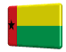 Animated 3D Guinea-Bissau flag