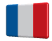 Animated 3D French Southern and Antarctic Lands flag