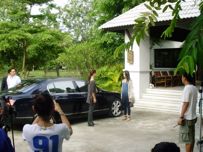 รูปภาพ เหนือเมฆ ภาพเบื้องหลังกองถ่ายละคร เหนือเมฆ