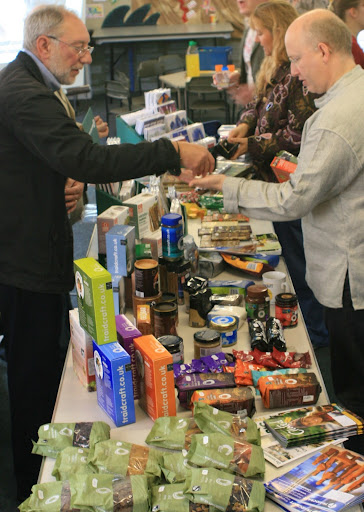 St Luke's monthly Fair Trade stall