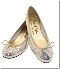 french sole ballet pump