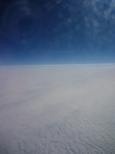 Above the sky...or the magic effect of a smile!