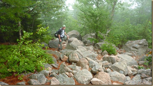 Bubble rock and Jordon pond_021