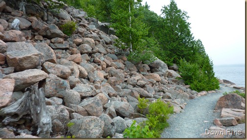 Bubble rock and Jordon pond_143