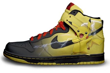 Gambar : Nike-shoes-design-pikachu