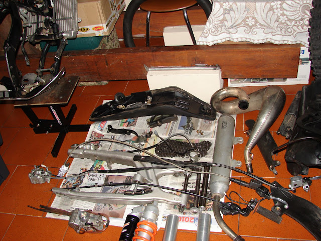 Ktm 250 -revisao 200 horas / kit 300 DSC00199