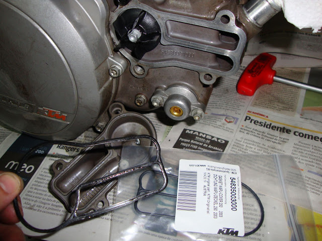 Ktm 250 -revisao 200 horas / kit 300 DSC01688