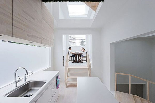 minimalist interior in House H Design tokyo