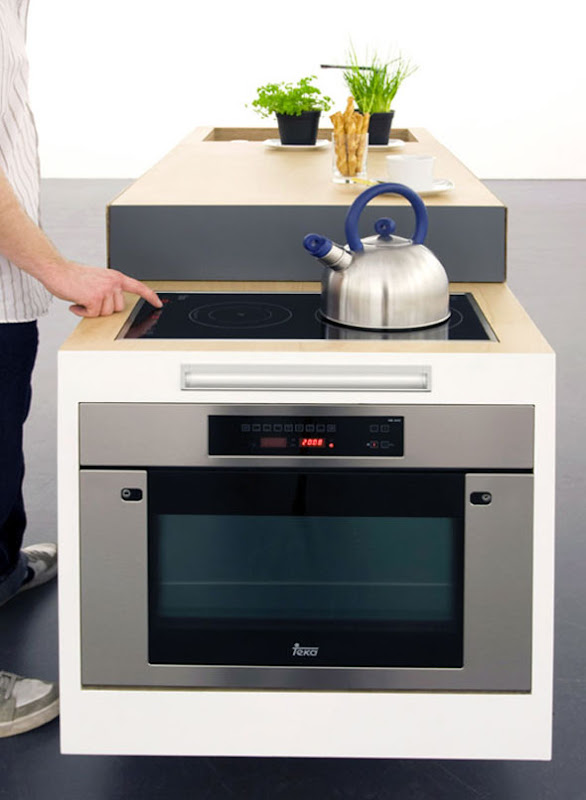creative custom kitchen appliance furniture design