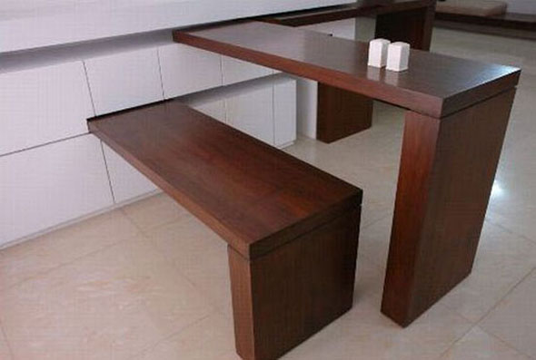 modern hide fold table furniture design ideas