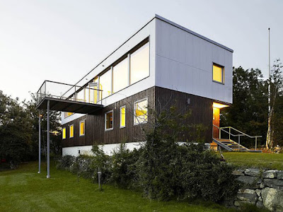 plastic exterior swedish house architecture designs