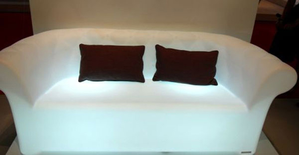 unique modern luminous sofa furniture design