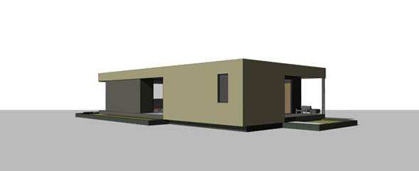 minimalist green house concept design ideas