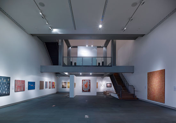 modern art gallery room interior design