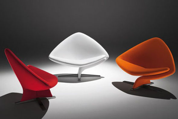 amazing modern upholstered swivel chair design