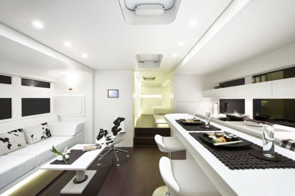 elegant caravans kitchen sets interior layout