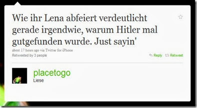 Twitter - Liese- Wie ihr Lena abfeiert verd ..._1275230566610.png Twitter - Liese- Wie ihr Lena abfeiert verd ..._1275230566610.png