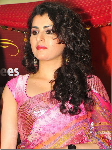 pink saree blouse