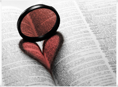 Heart in The Book HQ Stock Photos