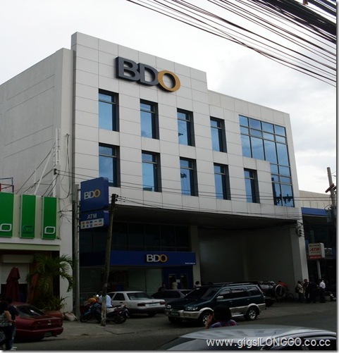 Banco de Oro – BDO Iloilo Branches