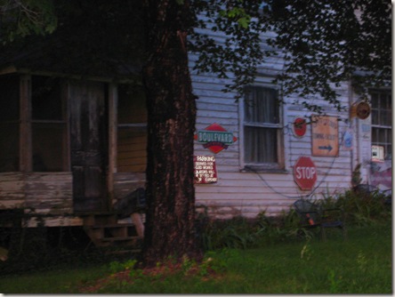 Old abandoned looking house