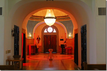 Ornate inside of St. Elizabeth Church