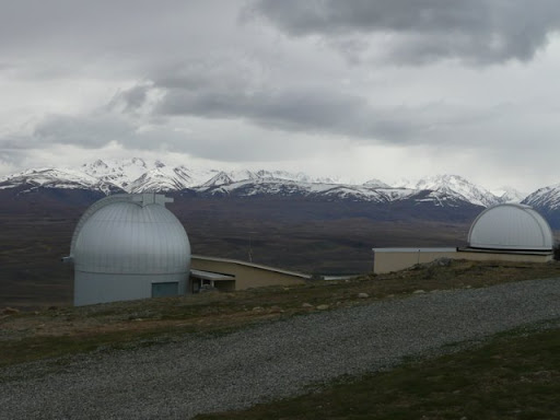 Telescopes and mountains: Mt. John